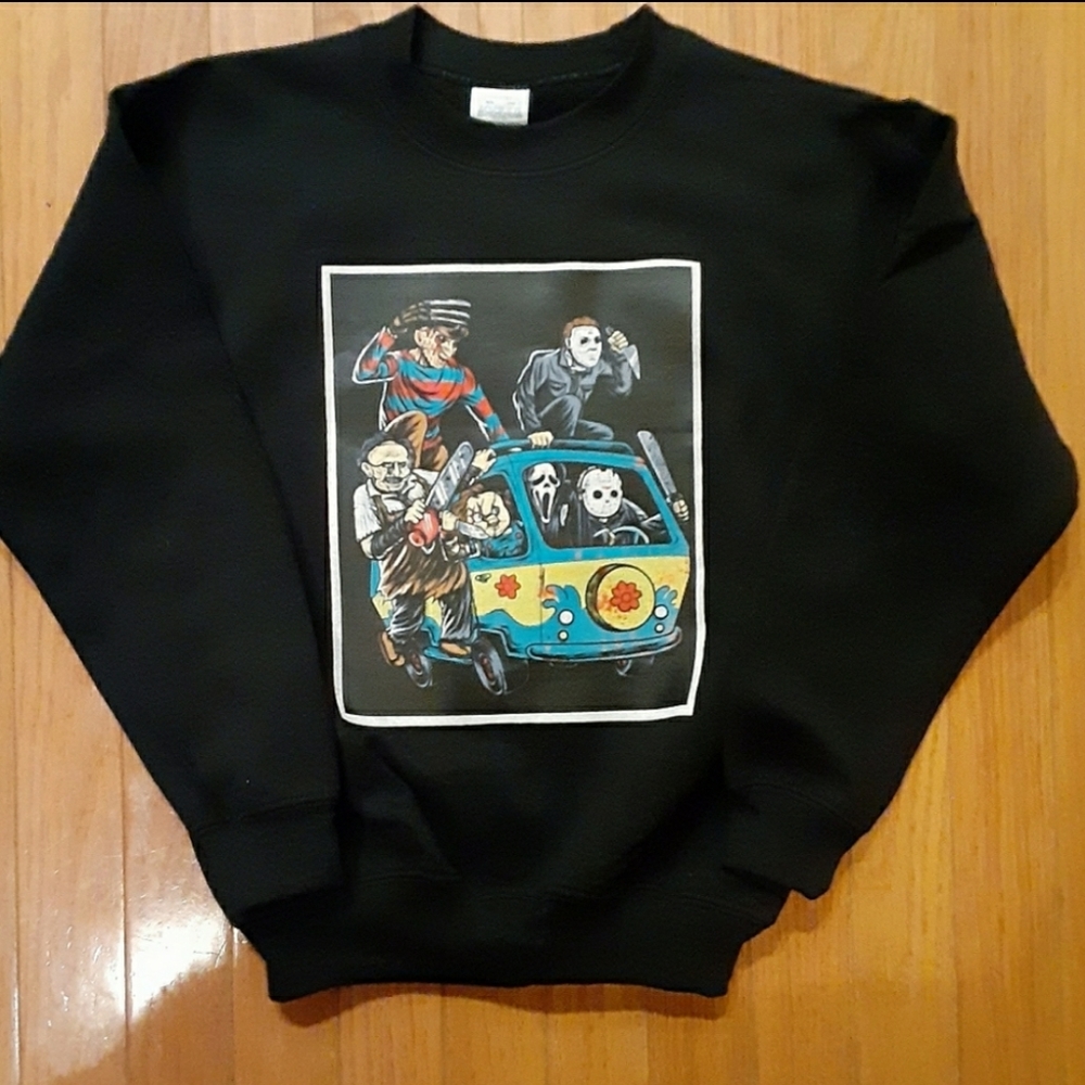Customized "The murder machine " sweater